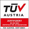 bauer-profile tüv-austria-certification zertifikat