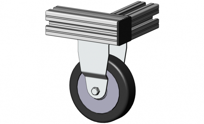 Bockrolle TPE, Rolle, Rad, Reifen Lenkrolle, Bockrolle, Feststeller, Rolle, Rückenloch, Rückenplatte, Bodenrollen, Reifen, Transport