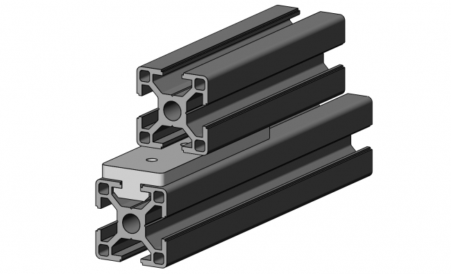 Gleiter Typ D für Nut 8, Lineartechnik Lineareinheit, Lineartechnik, Linearrollen, Linearschlitten, Gleitschiene, Rollschiene, Lastschlitten
