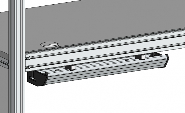 Kabelmanagement, Kabelführung, Leitungsführung, Klappbar, Modular, Ordnung am Arbeitsplatz, Kabelhalterung, Kabelklemme, Büro, Brüstungskanal, Arbeitsplatz