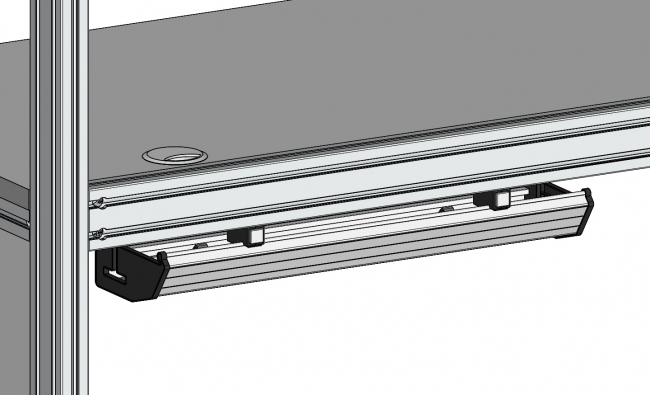 Kabelmanagement, Kabelführung, Leitungsführung, Klappbar, Modular, Ordnung am Arbeitsplatz, Kabelhalterung, Kabelklemme, Büro, Brüstungskanal, Arbeitsplatz