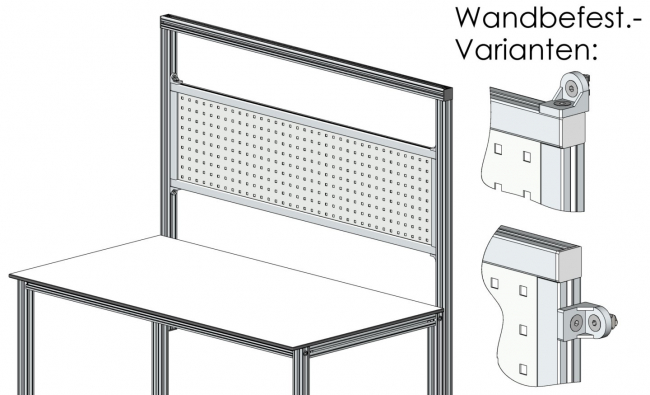 Lochblech, Tafel, Wand, Rückwand, Rücken, Aufhängung, Werkzeug, Werkzeugwand, Aufbewahrung, Zubehör, Werkzeugmanagement, Lochblech, Lochwand, Einhängewand, Hakenwand, Ordnung am Arbeitsplatz