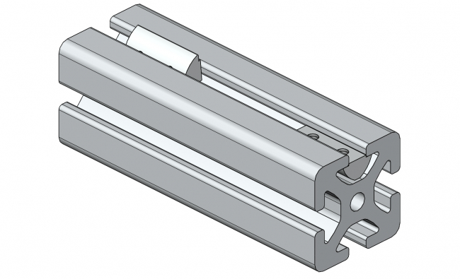 Nutenstein 2-fach Nut 8, Gewindeplatte, Rhombusstein Profilzubehör, NS, N-Stein, Gewindeplatte, Rhombusstein, fixierbar, feststellbar, anschlag, positionierbar, Aluprofiltechnik