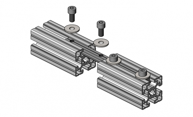 Nutenstein 4-fach, Gewindeplatte, Rhombusstein Profilzubehör, NS, N-Stein, Gewindeplatte, Rhombusstein, fixierbar, feststellbar, anschlag, positionierbar, Aluprofiltechnik