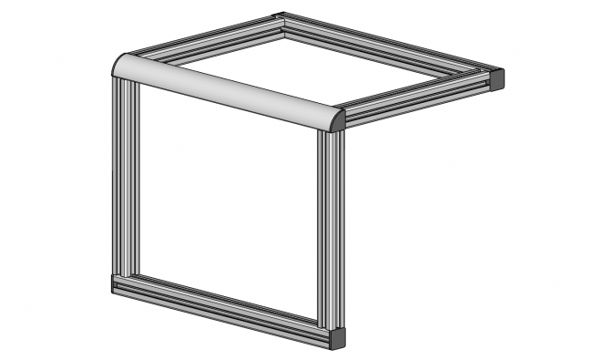 Profil 20 x 20 Radius, Profil 20, Profil, Grundprofil, Radius