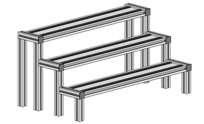 Profil 35 x 200, Profil 35, Profil 200, Profil, Grundprofil, Aluminiumprofil, Systemprofil, Aluprofil, Maschinenbauprofil, Raster 45, Nut 10, Aluprofiltechnik