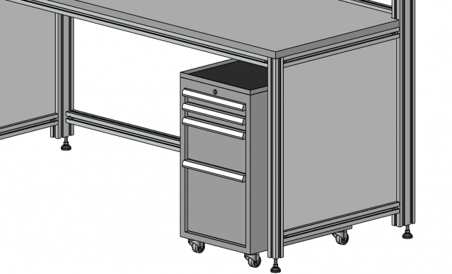 Schubladenschrank, rollbar, Unterbaukasten, Unterbauschublade, Arbeitsplatz-System, Tisch-Unterbau, Schubladen, Hängeblock, Arbeitsplatz,  Schubladenblock, Schubladenmagazin, Schubladenschrank, Schubladensystem, System, Systeme, Unterbau, Werkzeugschrank