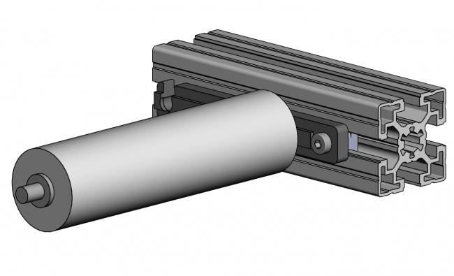 Rollenhalter, Fördertechnik, Logistik Rollenhalter, Fördertechnik, Schwerlastbahn, Förderbahn, Logistik, Intralogistik