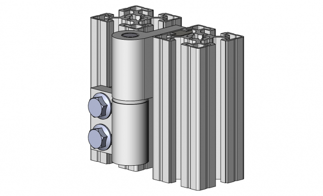Scharnier 45/45, Angel, Gelenk, Beschlag Angel, Gelenk, Beschlag, Drehgelenk, Haspe