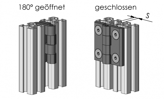 Scharnier rechteckig Metall, Angel, Gelenk, Beschlag Angel, Gelenk, Beschlag, Drehgelenk, Haspe