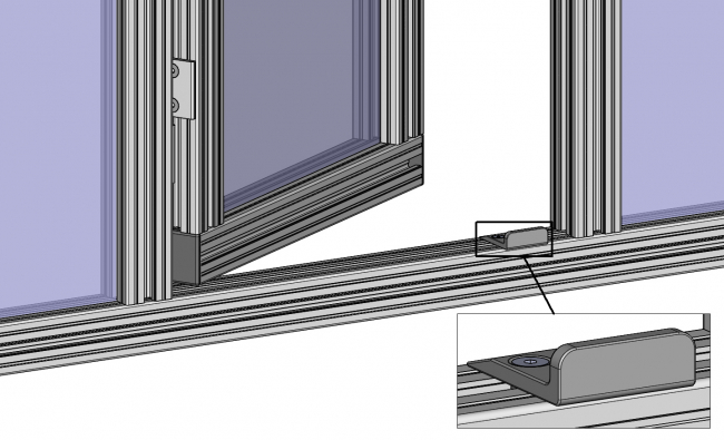 Türanschlag, Türstopper, Begrenzung, Halt Anschlag, Stopper, Begrenzung, Halt