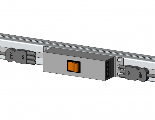 Stromkabel, Anschlusskabel, Leitung, Stromzufuhr, Anschlusskabel, Kaskadierbar, Wieland