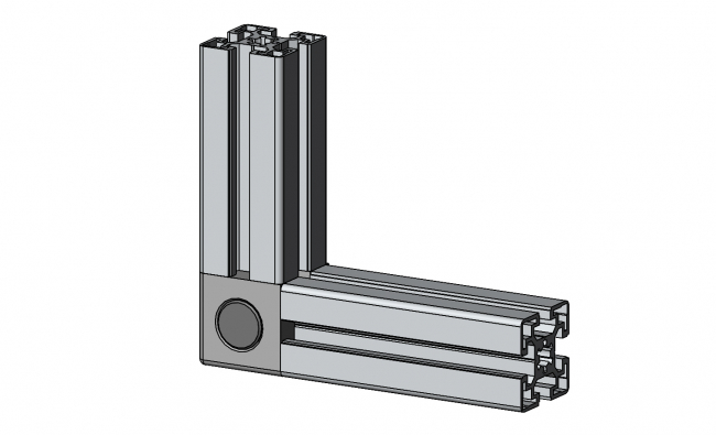 Würfelverbinder für 2 Profile mit Magnet, Magnetverbinder, Magnetwürfel Magnetverbinder, Magnetwürfel, Würfelmagent, Eckverbinder, Knotenverbinder, Rahmenverbinder, Gehäußeverbinder, Würfel, Außenverbinder, Verbinder, Verbindungselement