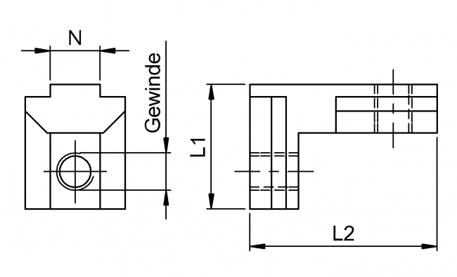 Innenverbinder, Nutverbinder, Steckverbinder, Winkel, Eckwinkel, Winkelverbinder,  Aluwinkel, Verbinder, Verbindungselement