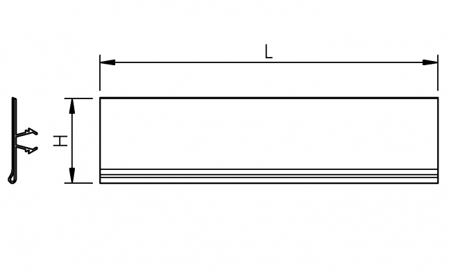 Schriftfeld, Etikette, Beschriftung, Tafel, Anzeige, Scannerschiene, Scanner Schiene, Kenzeichnen, Beschriften, Benennung, Beschriftungsclip, Klemmschiene