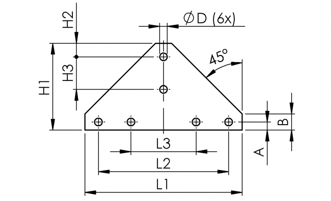 Halteplatte T, Halteplatte, T, Verbinder, Verbindung, Lasche