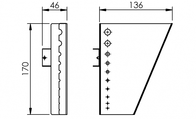 Werkzeughalter, Toolholder, Werkzeugmanagement, Lochblech, Lochwand, Einhängewand, Hakenwand, Ordnung am Arbeitsplatz