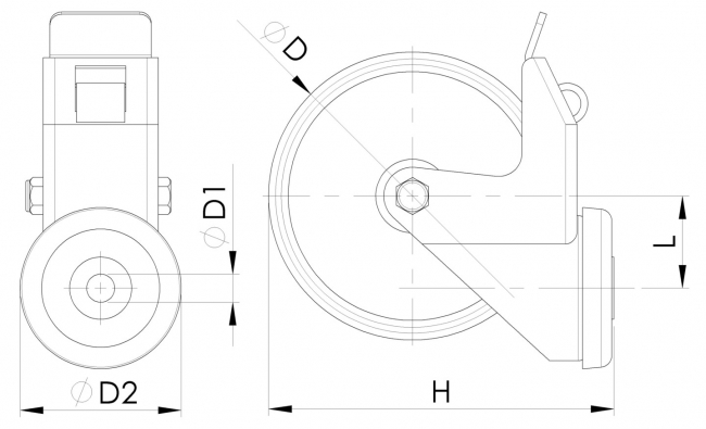 Lenkrolle, Bockrolle, Feststeller, Rolle, Rückenloch, Rückenplatte, Bodenrollen, Reifen, Transport
