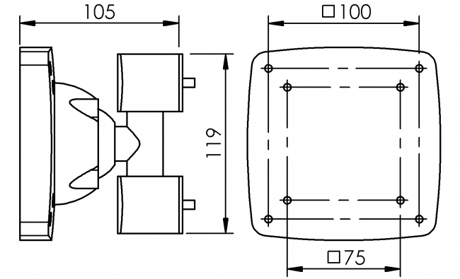 VESA Adapter, Schwenkarm, Ergolift, Monitor Wandhalterung, Monitor Tischhalterung, TV Lift, Monitorständer, Konferenzraum, Büro, Monitorhalterung Vollbeweglich, Monitor Arm Tischhalterung für Monitore, Bildschirme bis zu 27 Zoll, 8kg Belastbarkeit pro Arm