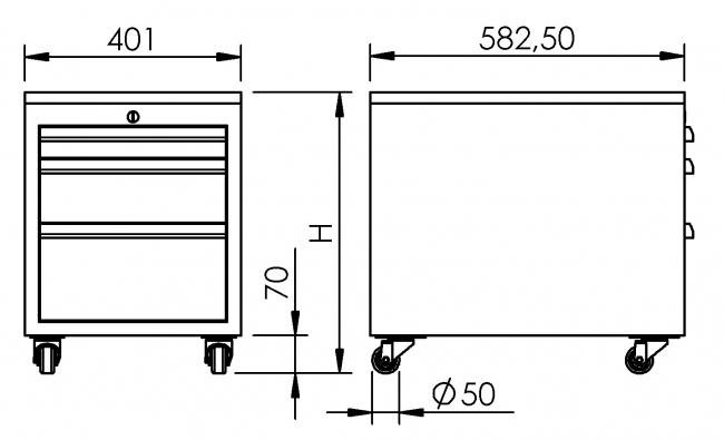 Schubladenschrank, rollbar, Unterbaukasten, Unterbauschublade, Arbeitsplatz-System, Tisch-Unterbau, Schubladen, Hängeblock, Arbeitsplatz,  Schubladenblock, Schubladenmagazin, Schubladenschrank, Schubladensystem, System, Systeme, Unterbau, Werkzeugschrank