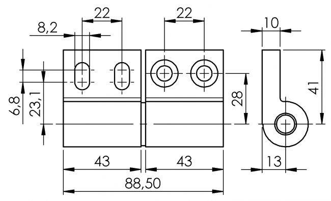 Angel, Gelenk, Beschlag, Drehgelenk, Haspe