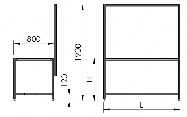 Werkbank, Montageplatz, Logistikplatz, Logistikarbeitsplatz, Versandplatz, Systemplatz, Modular, Arbeitstisch, Arbeitsstation