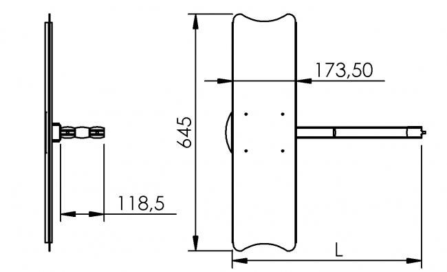 VESA Adapter, Schwenkarm, Ergolift, Monitor Wandhalterung, Monitor Tischhalterung, TV Lift, Monitorständer, Konferenzraum, Büro, Monitorhalterung Vollbeweglich, Monitor Arm Tischhalterung für Monitore, Bildschirme bis zu 27 Zoll, 8kg Belastbarkeit pro Arm