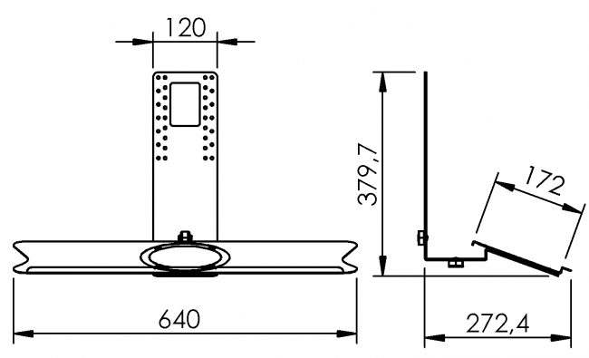 VESA Adapter, Schwenkarm, Ergolift, Monitor Wandhalterung, Monitor Tischhalterung, TV Lift, Monitorständer, Konferenzraum, Büro, Monitorhalterung Vollbeweglich, Monitor Arm Tischhalterung für Monitore, Bildschirme bis zu 27 Zoll, 8kg Belastbarkeit pro Arm