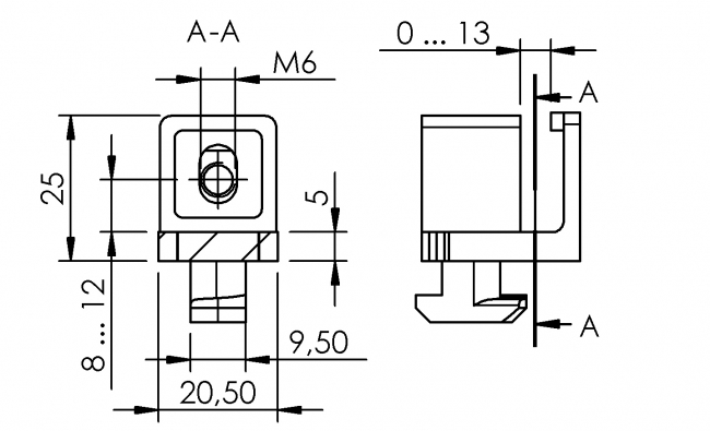Scheibenblock, Distanzblock, Wellengitter, Flächenelement, Platten, Schreiben, Schutzeinhausung, einfassen, Klemmen, Dichten, Fixieren, Aluprofiltechnik