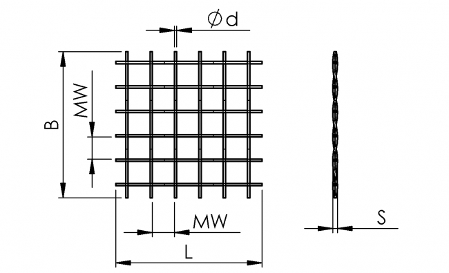 Wellengitter, Schutzeinhausung, Aluprofiltechnik Wellengitter, Wellengitter, Flächenelement, Platten, Schreiben, Schutzeinhausung, einfassen, Klemmen, Dichten, Fixieren, Aluprofiltechnik