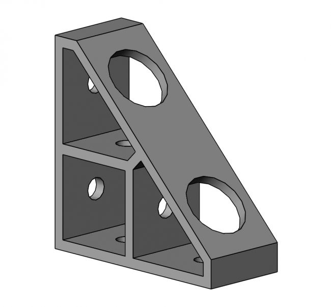 Eckwinkel gezogen lang, Winkel, Eckwinkel, Winkelverbinder Eckwinkel gezogen lang, Eckwinkel, Winkel, Verbindung, Verbinderkwinkel, Maßzeichnung, Zeichnung