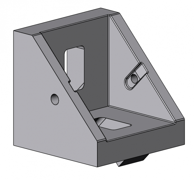 Winkel, Eckwinkel, Winkelverbinder, Gusswinkel, Aluwinkel, Verbinder, Verbindungselement, Knotenelement