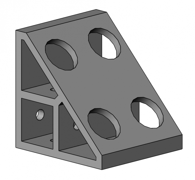 Winkel, Eckwinkel, Winkelverbinder, Gusswinkel, Aluwinkel, Verbinder, Verbindungselement, Knotenelement