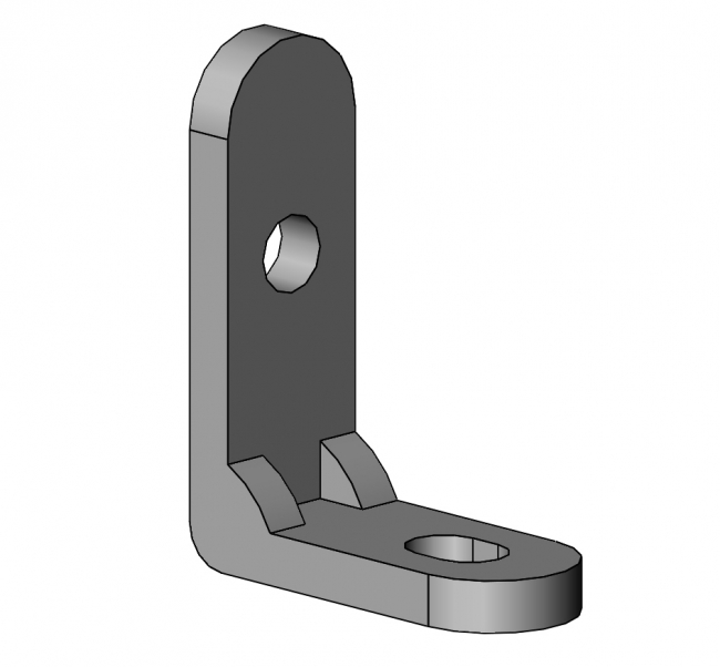 Montageset, Montagehalterung, Einhängewinkel Set, Zaunelement, Profilzubehör