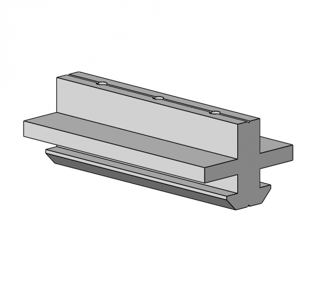 Gleiter Typ B für Nut 10, Lineartechnik Lineareinheit, Lineartechnik, Linearrollen, Linearschlitten, Gleitschiene, Rollschiene, Lastschlitten