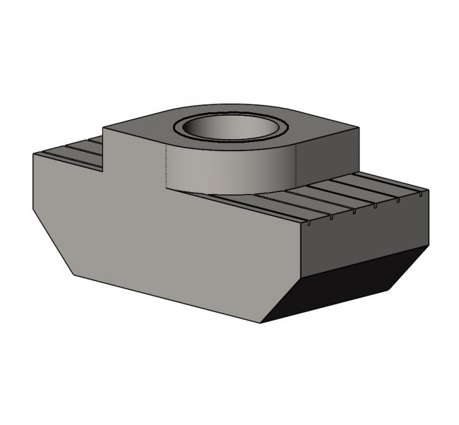 Hammermutter Nut 6, Gewindeplatte, Rhombusstein Profilzubehör, HM, Gewindeplatte, Rhombusstein, Nut, Aluprofiltechnik