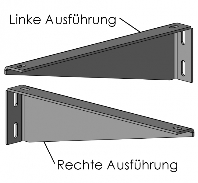 Konsole, Tragarm, Träger, Wandbefestigung Konsole, Winkel, Verbinder, Verbindung, Stützblech, Tragarm, Stütze, Träger, Wandbefestigung, Fixierung