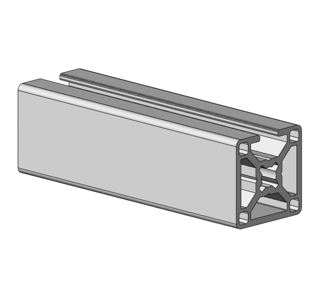 Profil 30 x 30 1N, Profil 30, Profil, Grundprofil, Aluminiumprofil, Systemprofil, Aluprofil, Maschinenbauprofil, Raster 30, Nut 8, Aluprofiltechnik