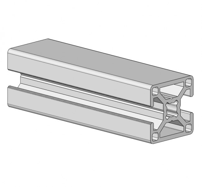 Profil 30 x 30 2N-180 Grad, Aluminiumprofil, Systemprofil, Maschinenbauprofil Profil 30 x 30 2N-180 Grad, Profil 30, Profil, Grundprofil, Aluminiumprofil, Systemprofil, Aluprofil, Maschinenbauprofil, Raster 30, Nut 8, Aluprofiltechnik