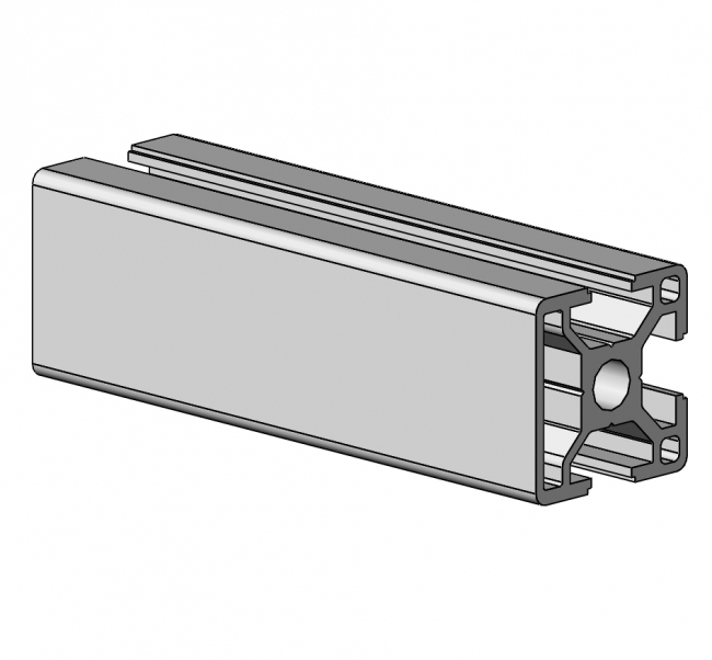 Profil 30 x 30 3N, Aluminiumprofil, Systemprofil, Maschinenbauprofil Profil 30 x 30 3N, 3N, Profil 30, Profil, Grundprofil, Aluminiumprofil, Systemprofil, Aluprofil, Maschinenbauprofil, Raster 30, Nut 8, Aluprofiltechnik