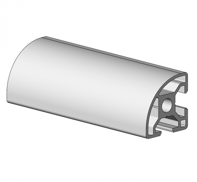 Profil 30 x 30 Radius, Profil 30, Profil, Grundprofil, Radius