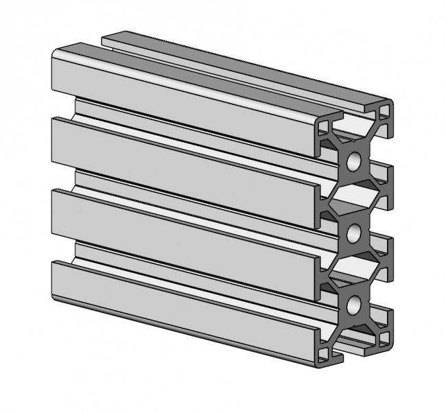 Profil 30 x 70, Aluminiumprofil, Systemprofil, Maschinenbauprofil Profil 30 x 70, Profil 30, Profil 70, Profil, Grundprofil, Aluminiumprofil, Systemprofil, Aluprofil, Maschinenbauprofil, Raster 30, Nut 8, Aluprofiltechnik