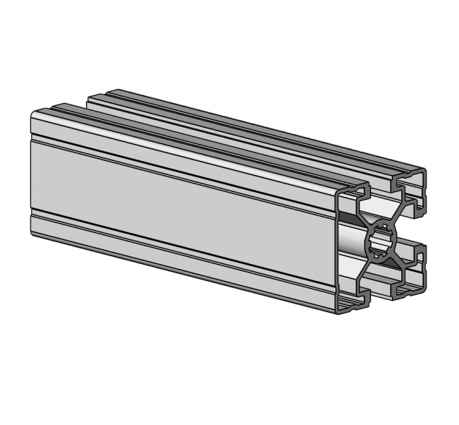 Profil 45 x 45 3N, Aluminiumprofil, Systemprofil, Maschinenbauprofil Profil 45 x 45 3N, Profil 45, 3N, Profil, Grundprofil, Aluminiumprofil, Systemprofil, Aluprofil, Maschinenbauprofil, Raster 45, Nut 10, Aluprofiltechnik