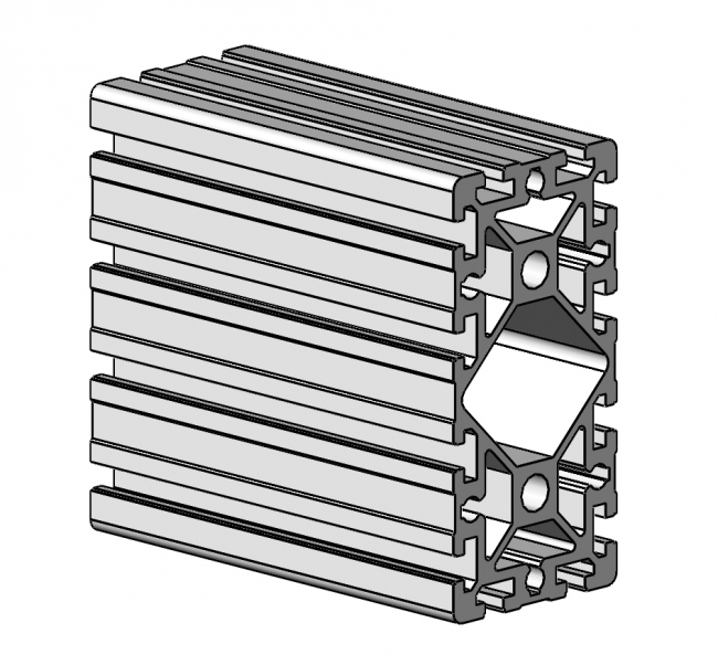 Profil 90 x 180, Aluminiumprofil, Systemprofil, Maschinenbauprofil Profil 90 x 180, Profil 90, Profil, Grundprofil, Aluminiumprofil, Systemprofil, Aluprofil, Maschinenbauprofil, Raster 45, Nut 10, Aluprofiltechnik