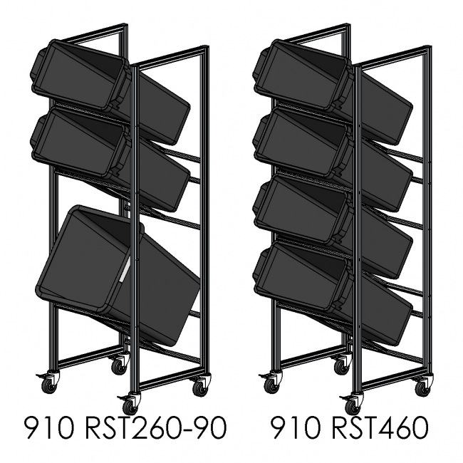 Recyclingwagen, Behälterwagen, Sammelwagen, Hausmeisterwagen, Logistikwagen, Intralogistik,  Kastenwagen, multifunktional, Behälter, Abfall, Müll, Verwertung,