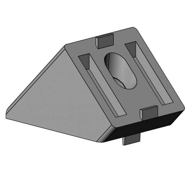 Schrägverbinder 45x45, Schrägverbinder, Schräg, Verbinder, Verbindung